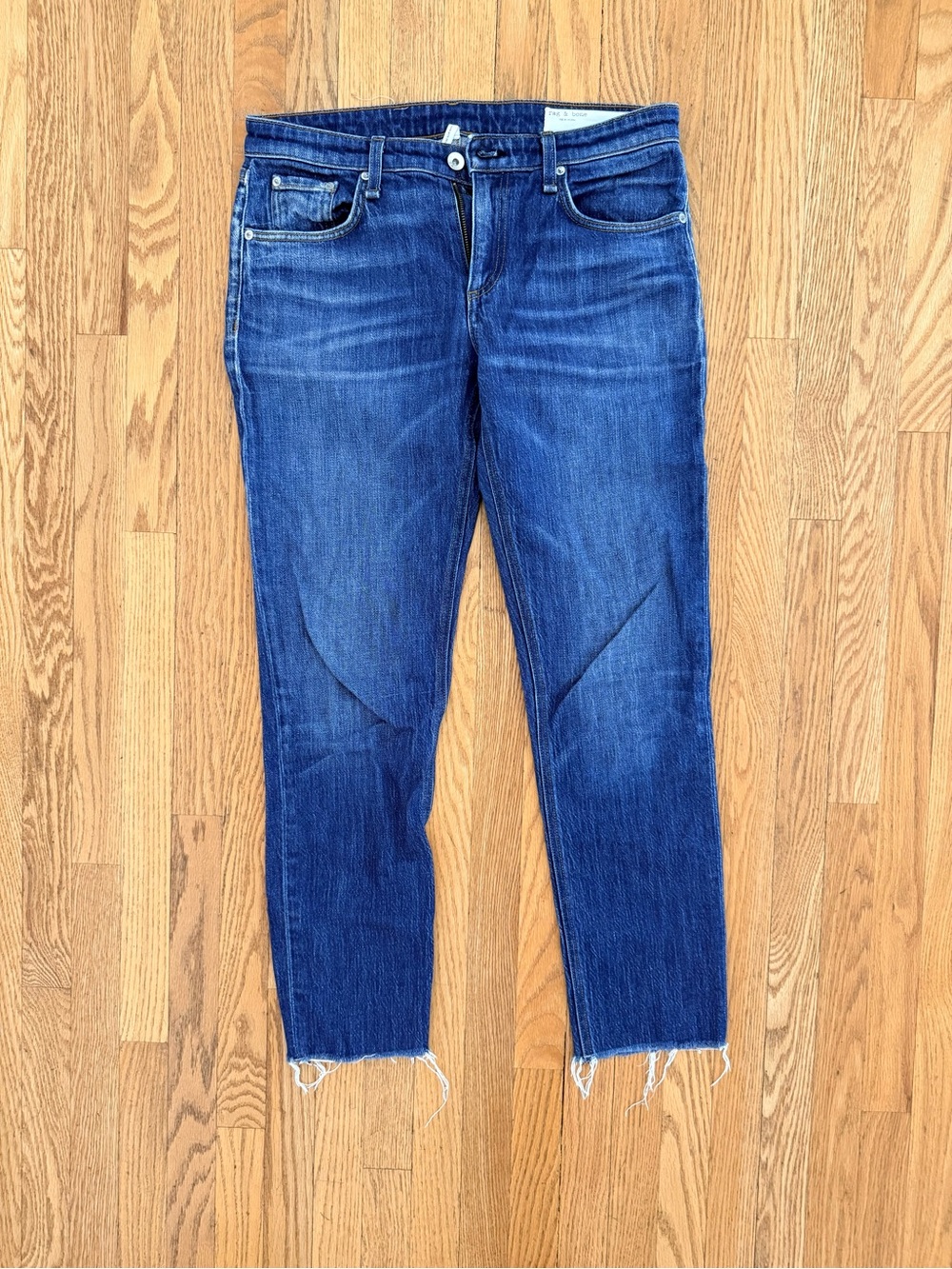rag & bone Dre Low-Rise Slim Boyfriend size 27